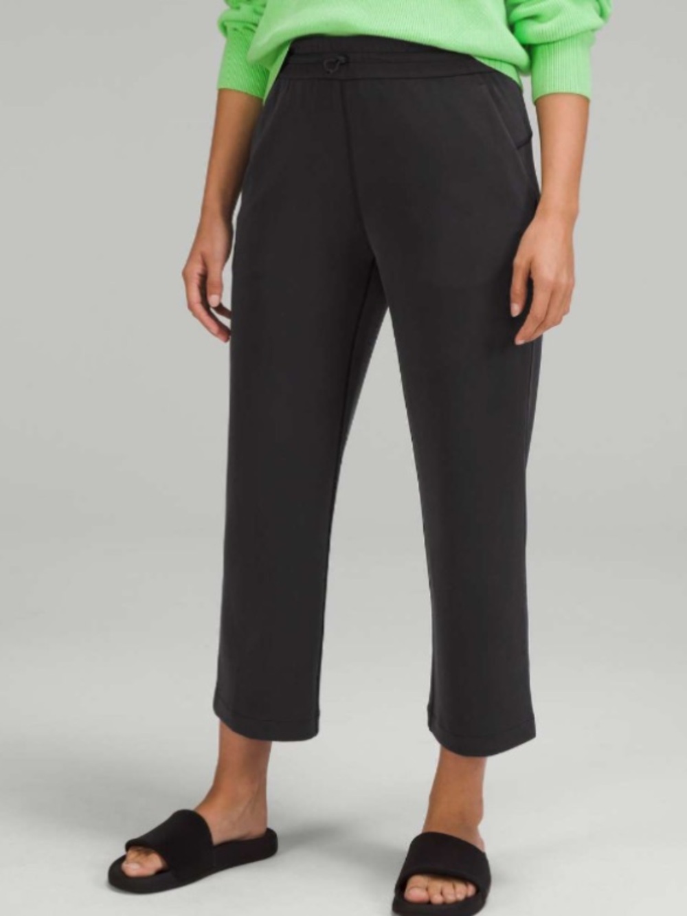 Lululemon Softstreme High-Rise Straight Leg Crop Size 10